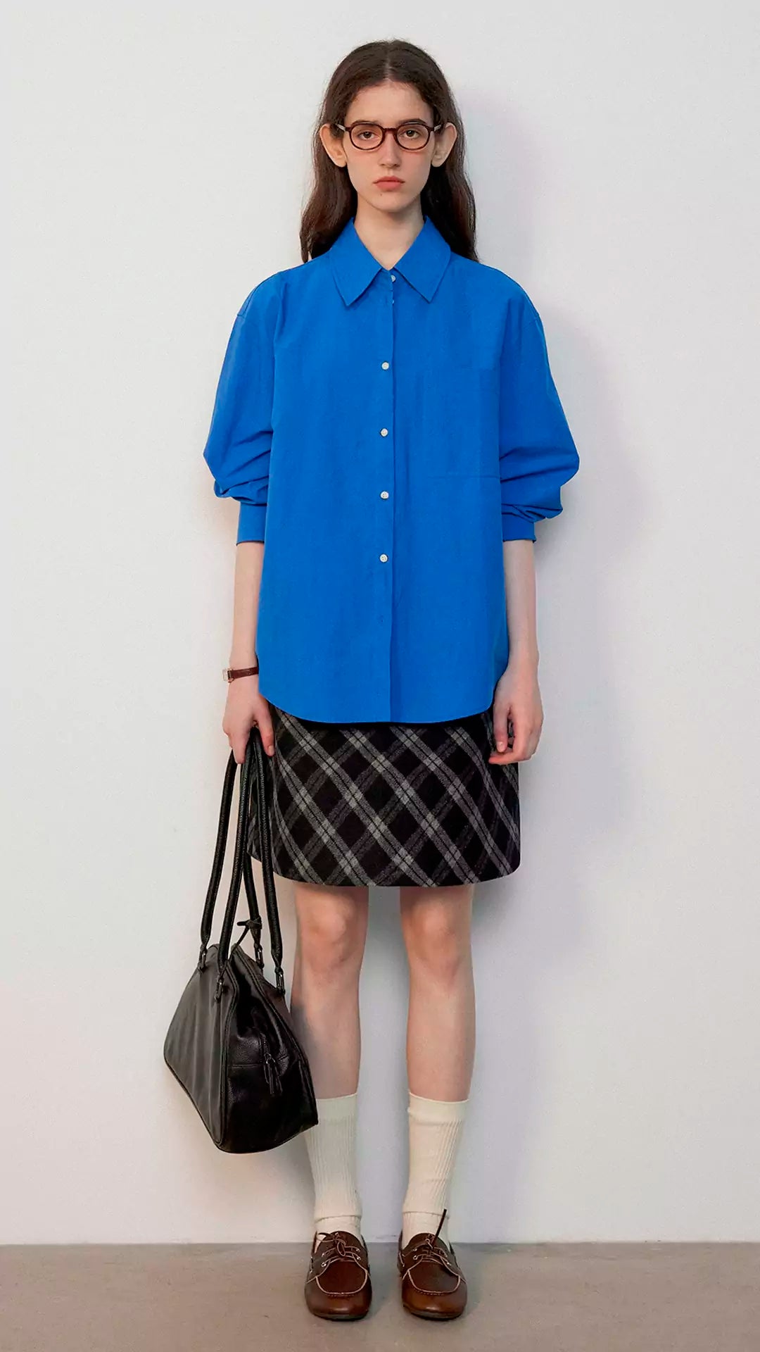 Klein Blue Leisure Blouse