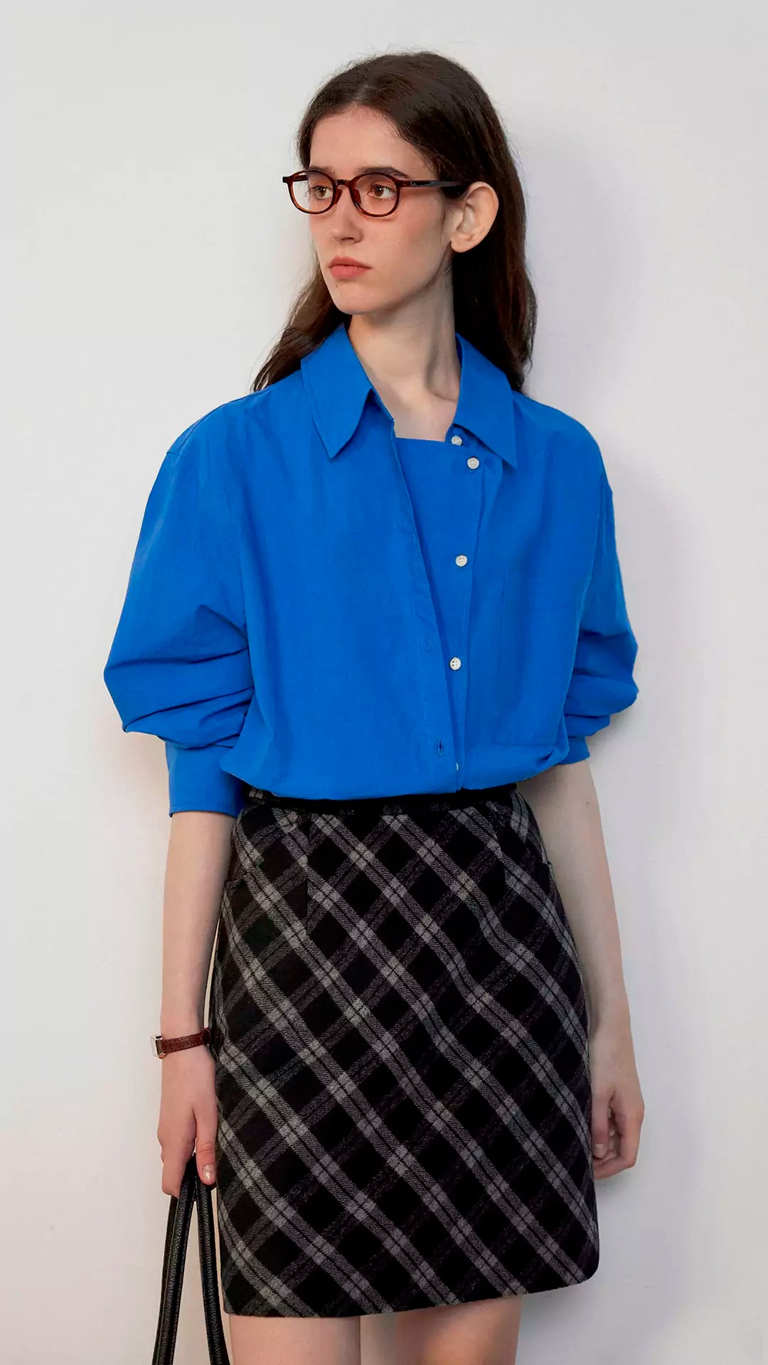 Klein Blue Leisure Blouse