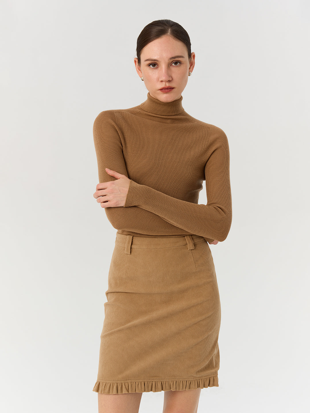 Turtleneck Sweater in Merino Wool