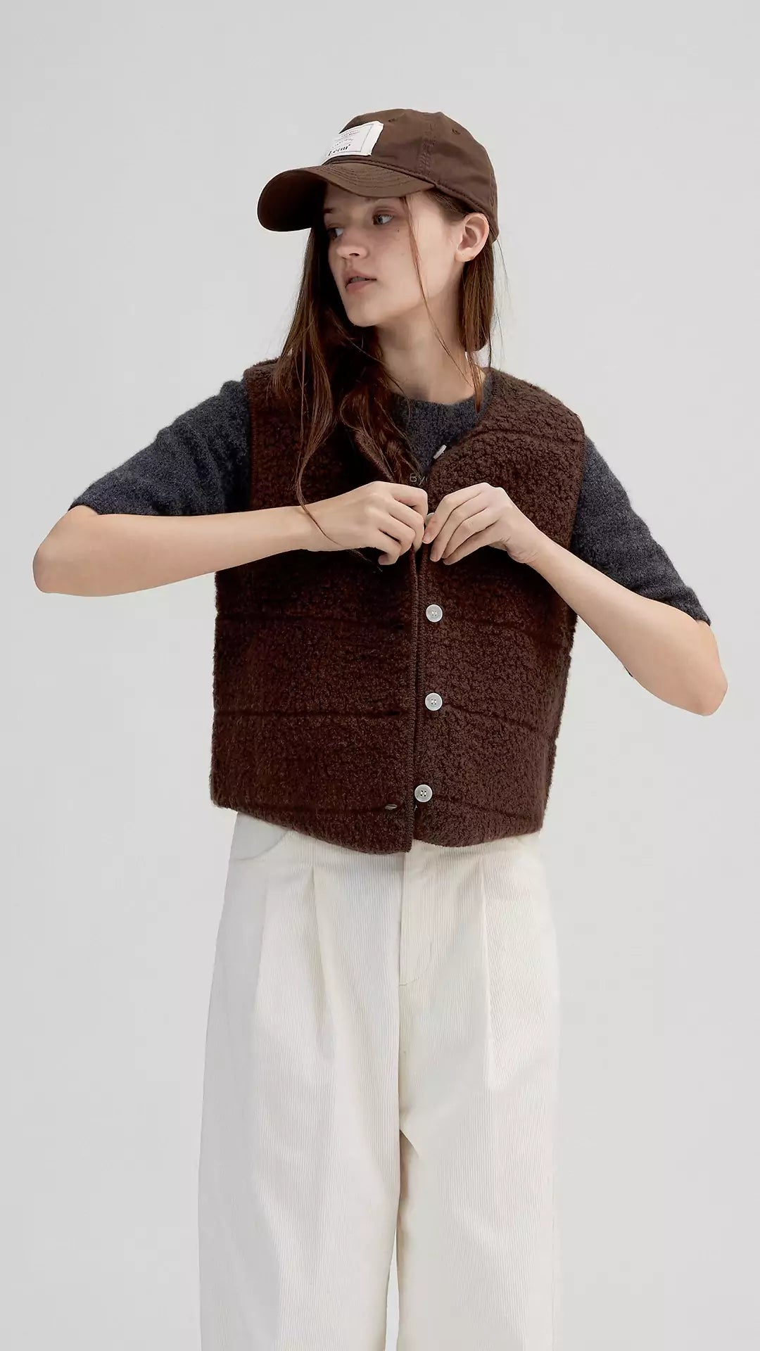 Merino Wool Knitted Vest