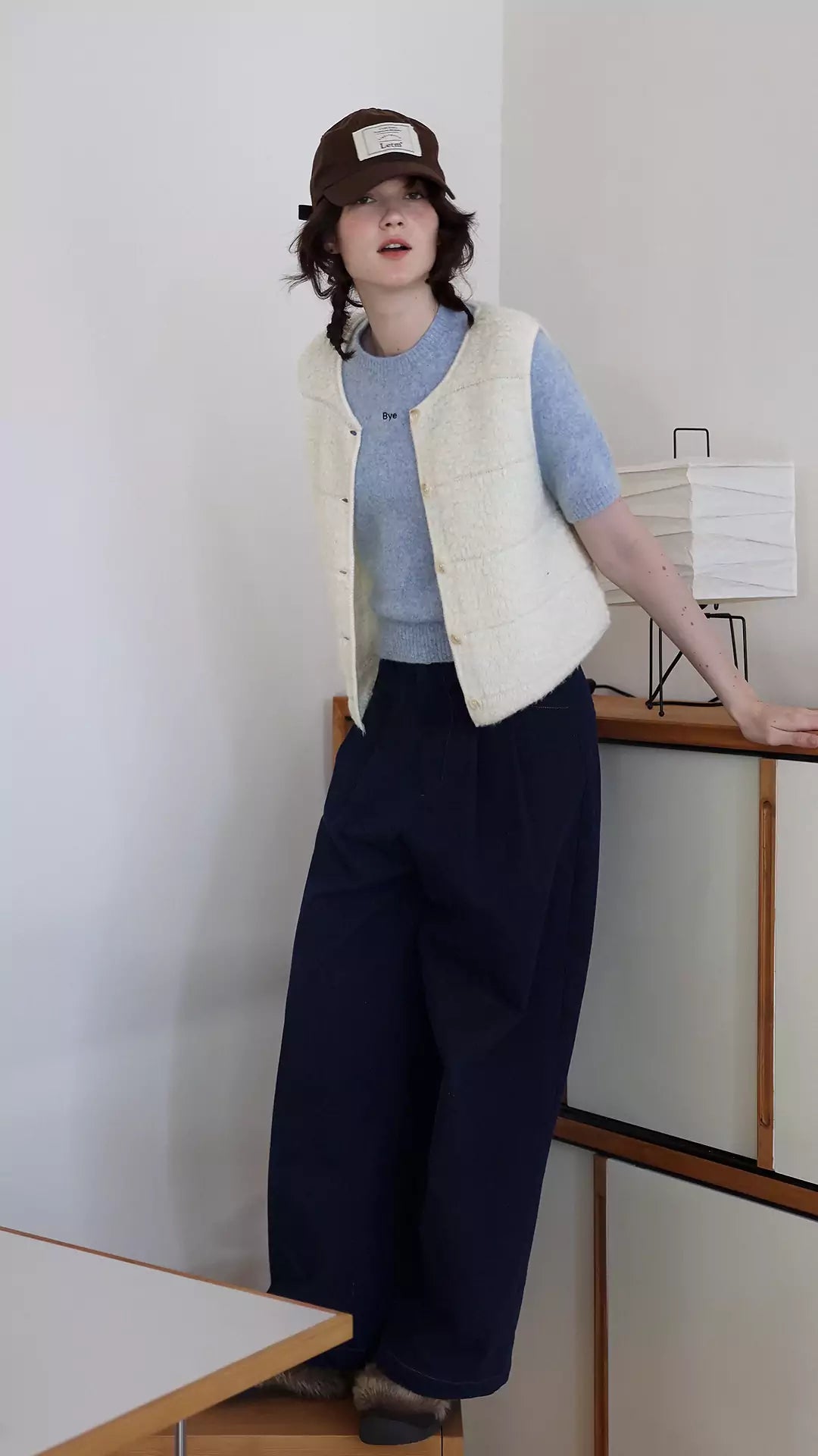 Merino Wool Knitted Vest