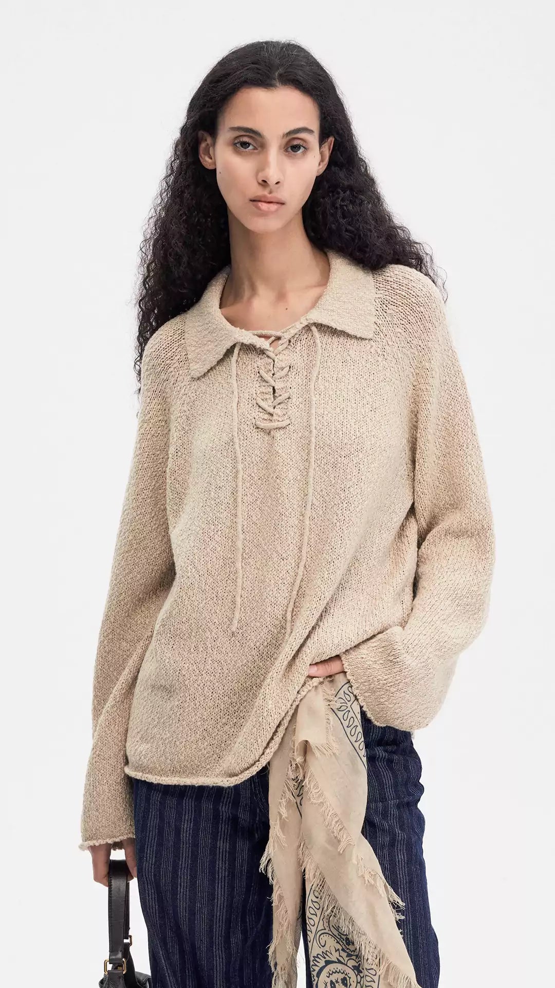 Pullover Knitted Sweater Shirt