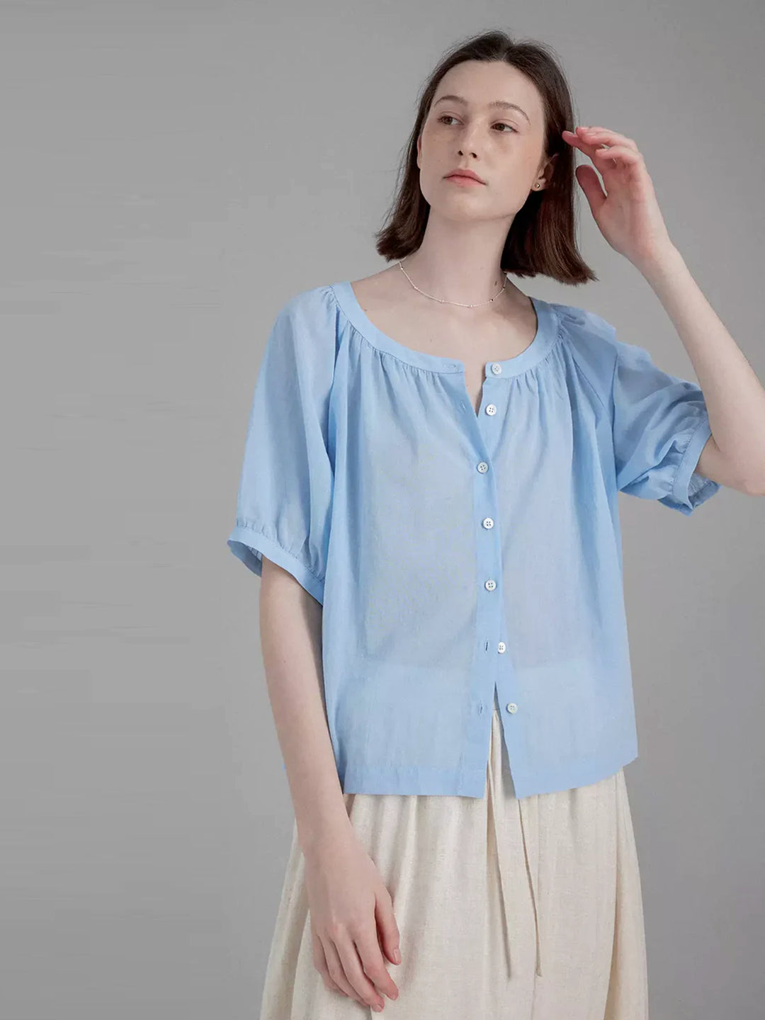 Lightweight Breathable Versatile Loose-fit Shirt