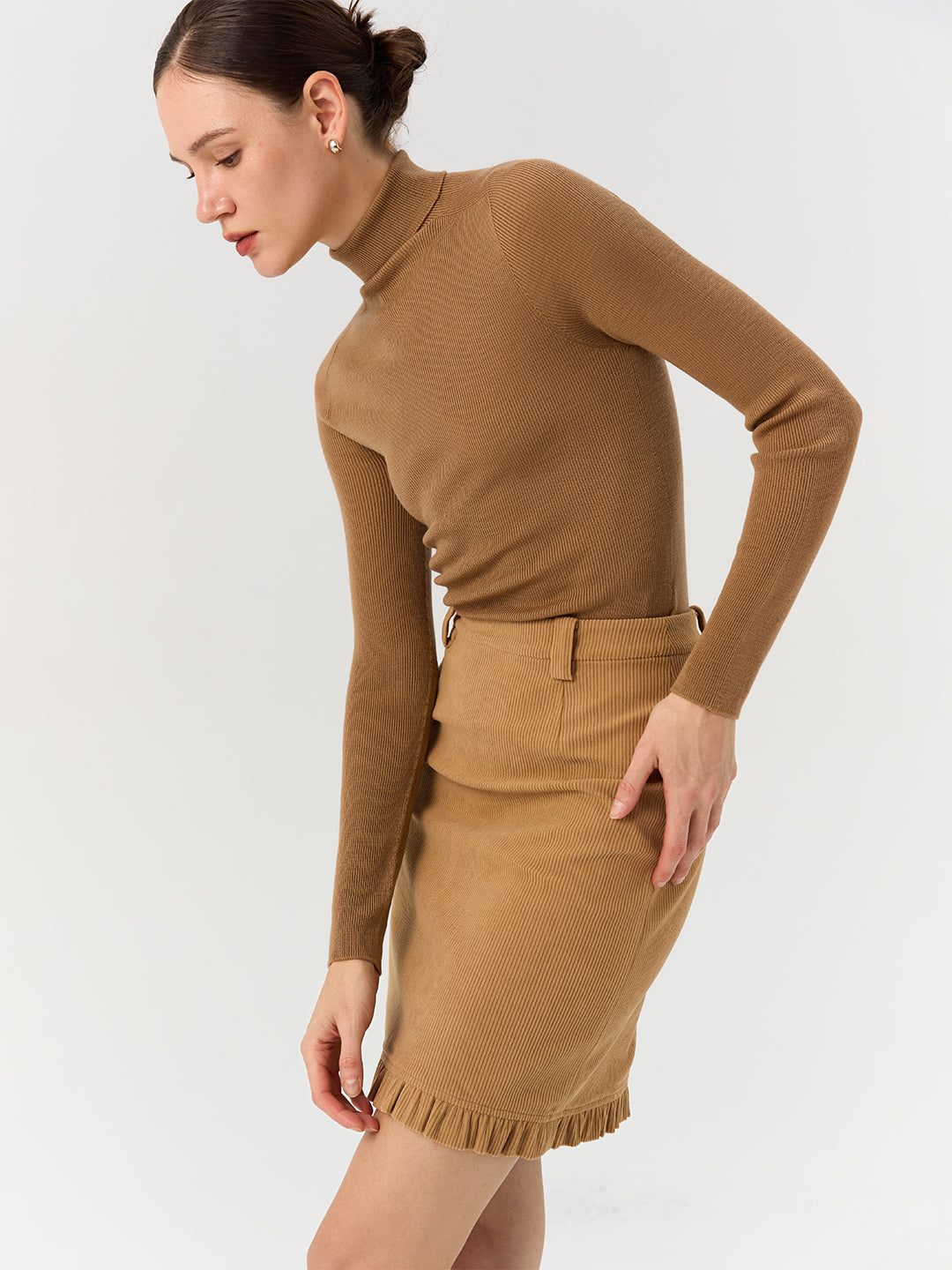 Turtleneck Sweater in Merino Wool