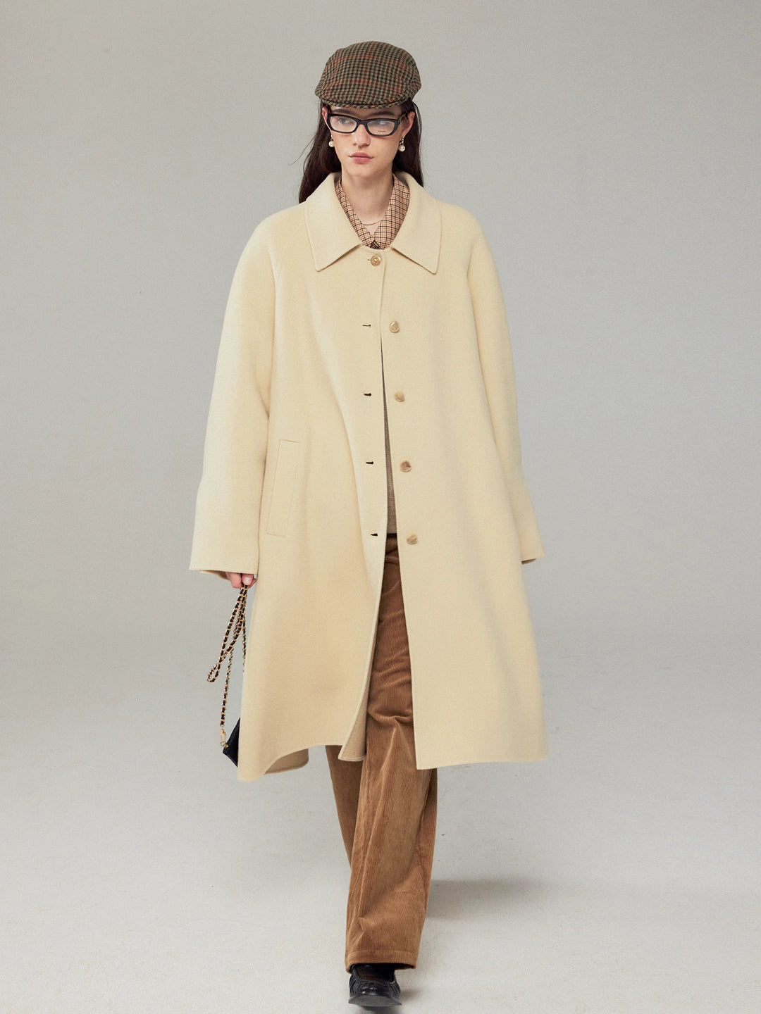 Cashmere Single Overfit Coat