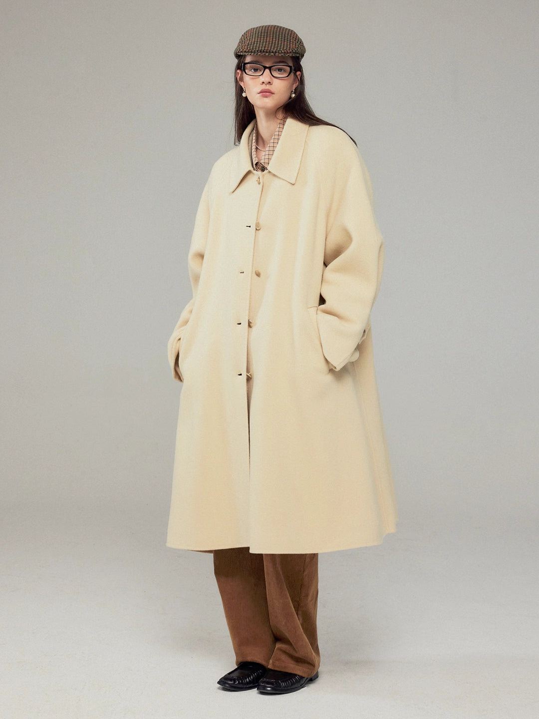 Cashmere Single Overfit Coat