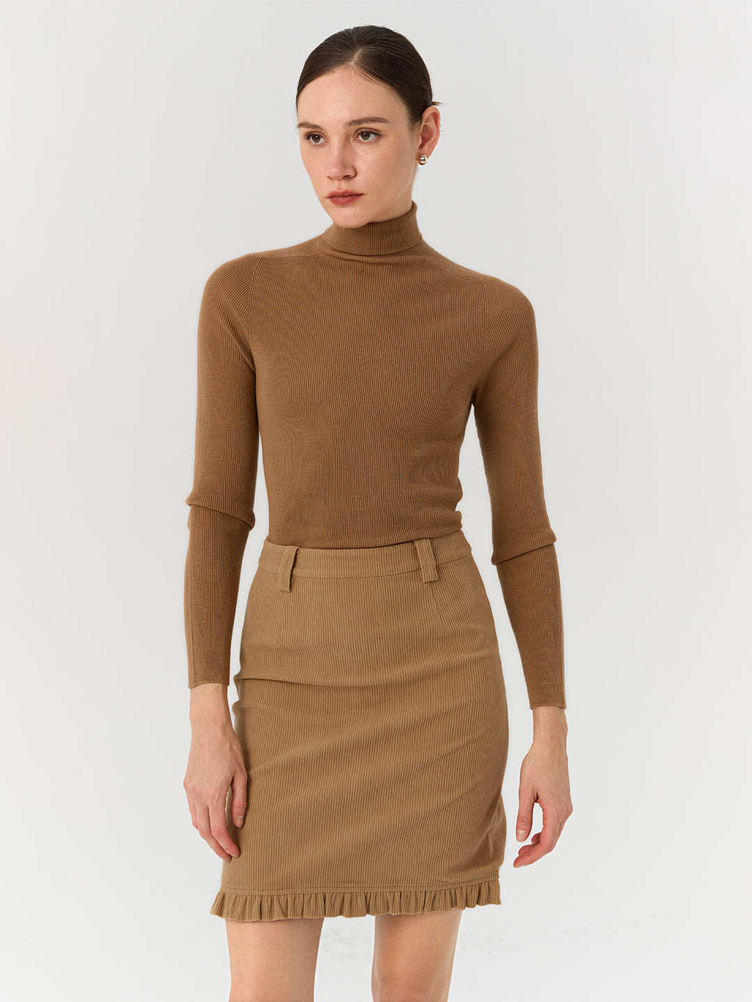 Turtleneck Sweater in Merino Wool