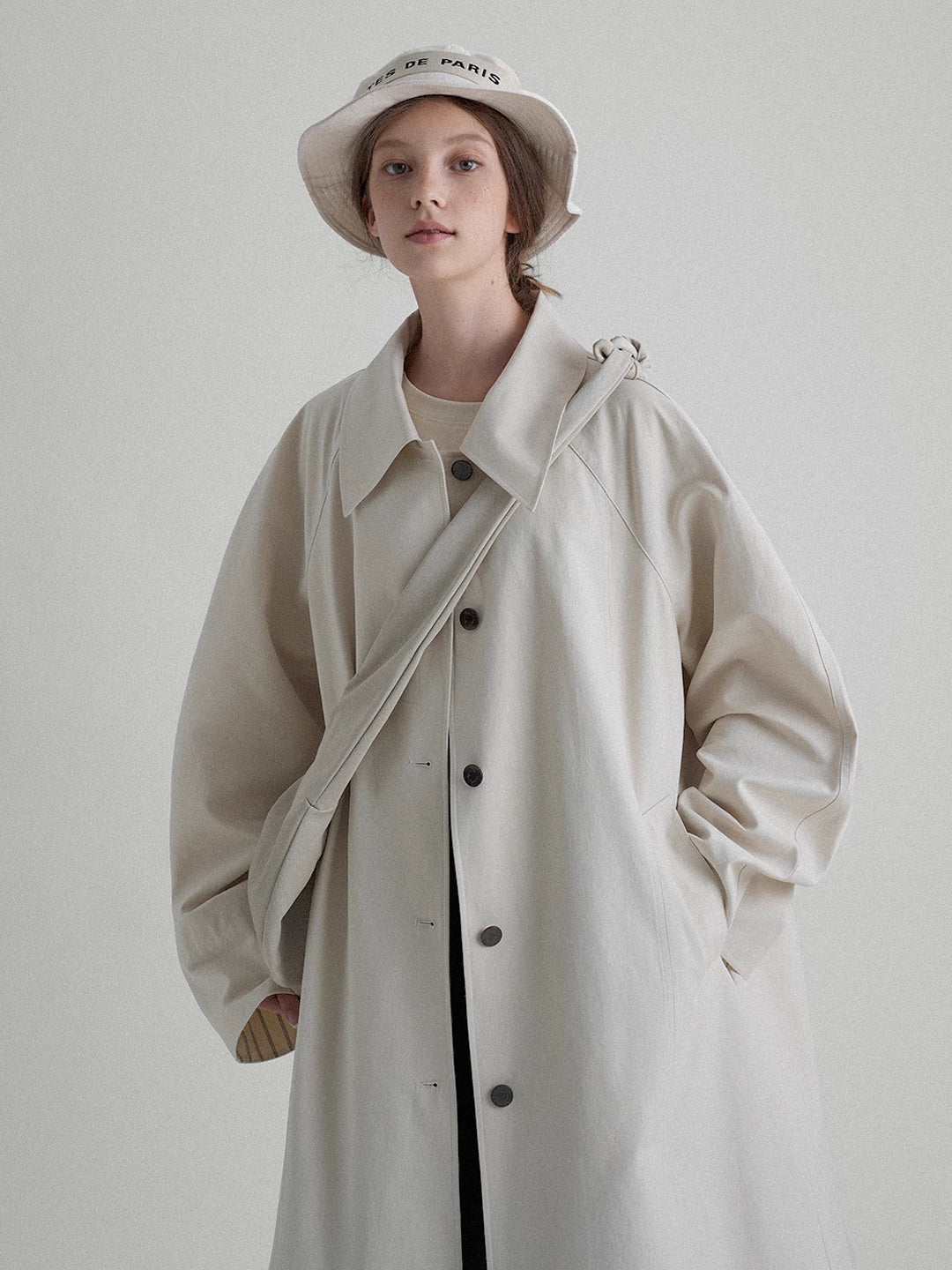 Trench Coat in Vegan