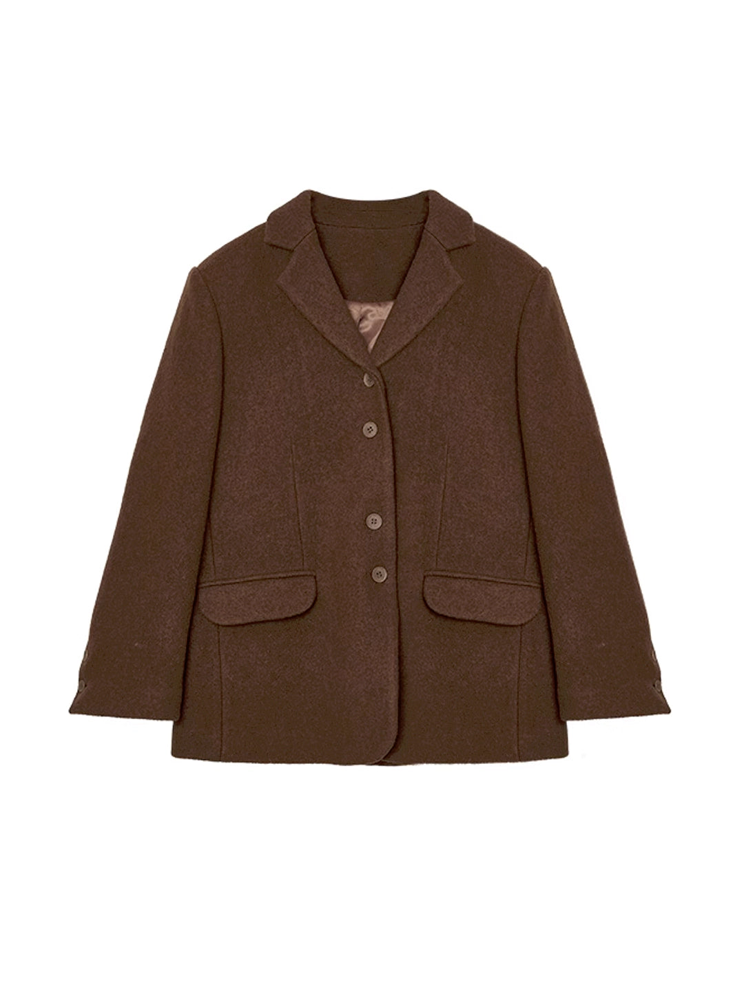 Wool Tweed Boxy Blazer