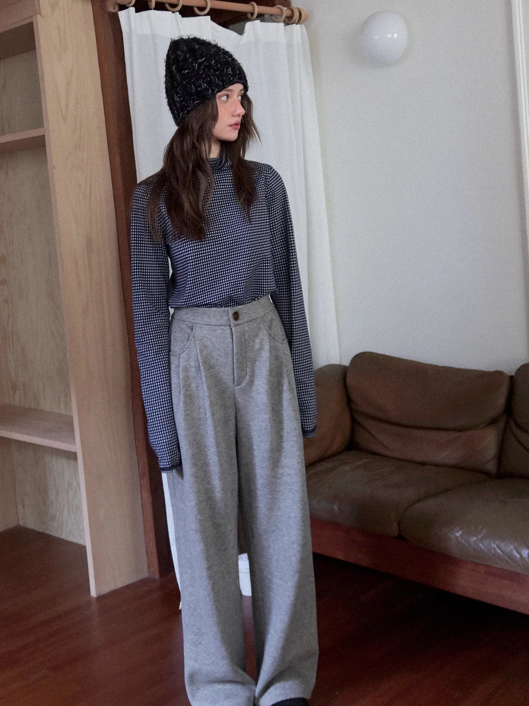 Relaxed Wide-Leg Pants