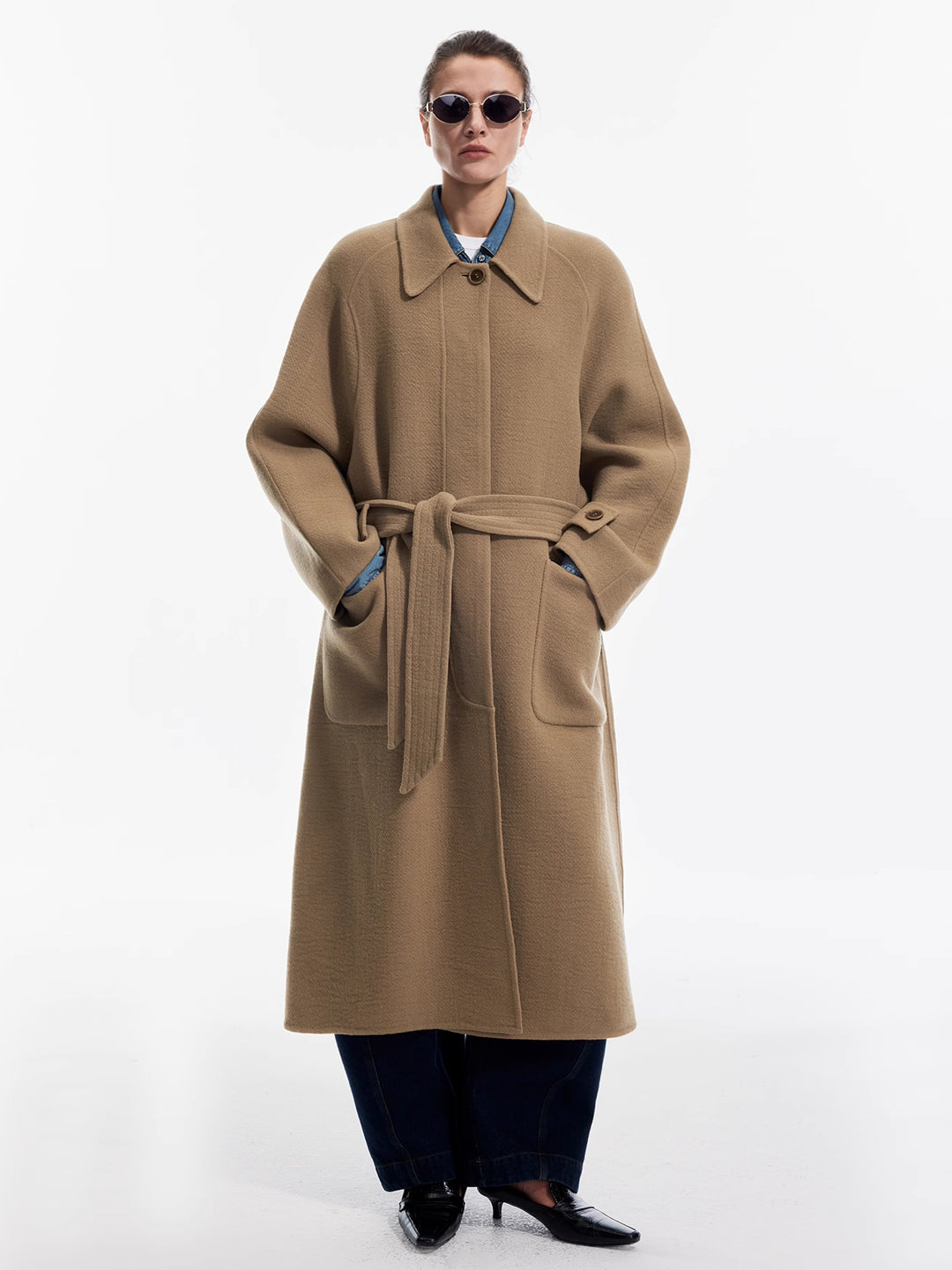 Double-Faced Coat in Wool