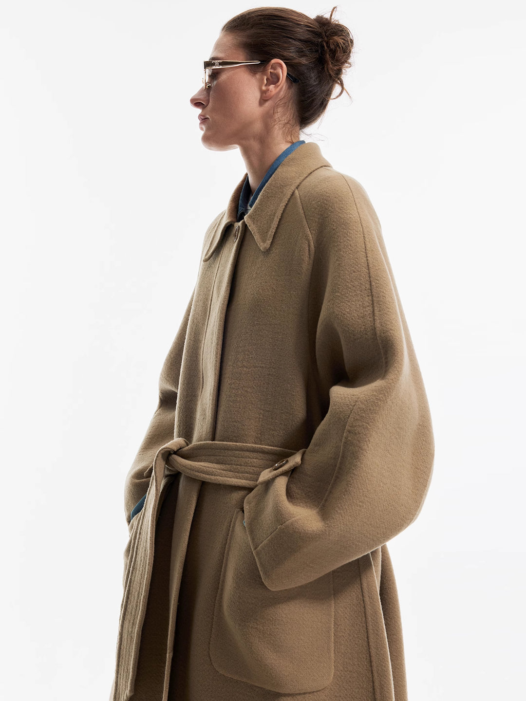 Double-Faced Coat in Wool