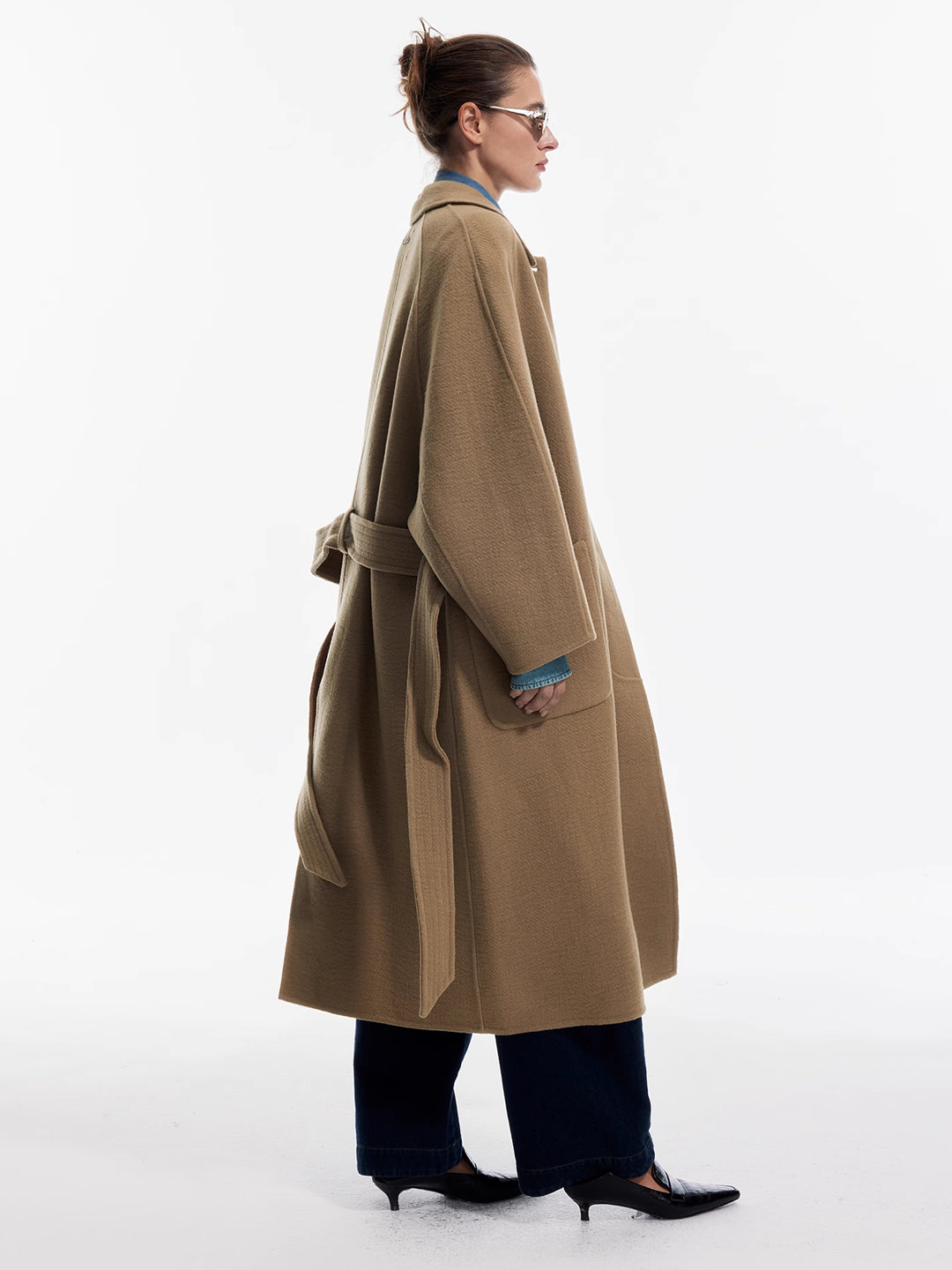 Double-Faced Coat in Wool