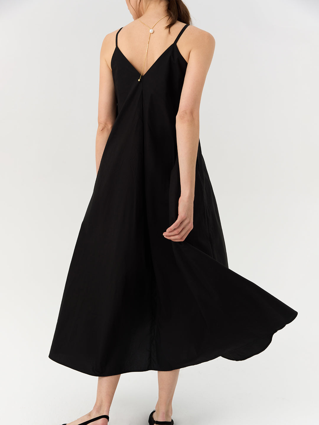 V-Neck Slip Dress