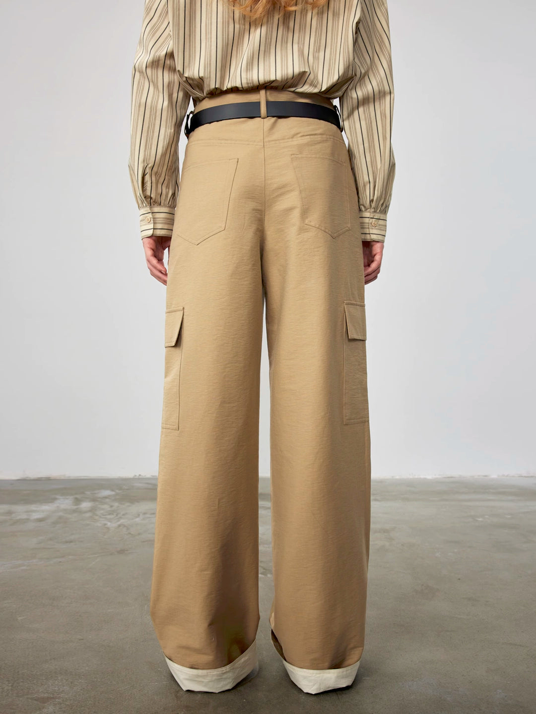 Straight Leg Canvas Cargo Pant