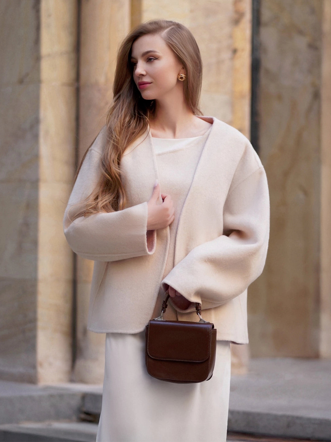 Double-Face Wool Coat