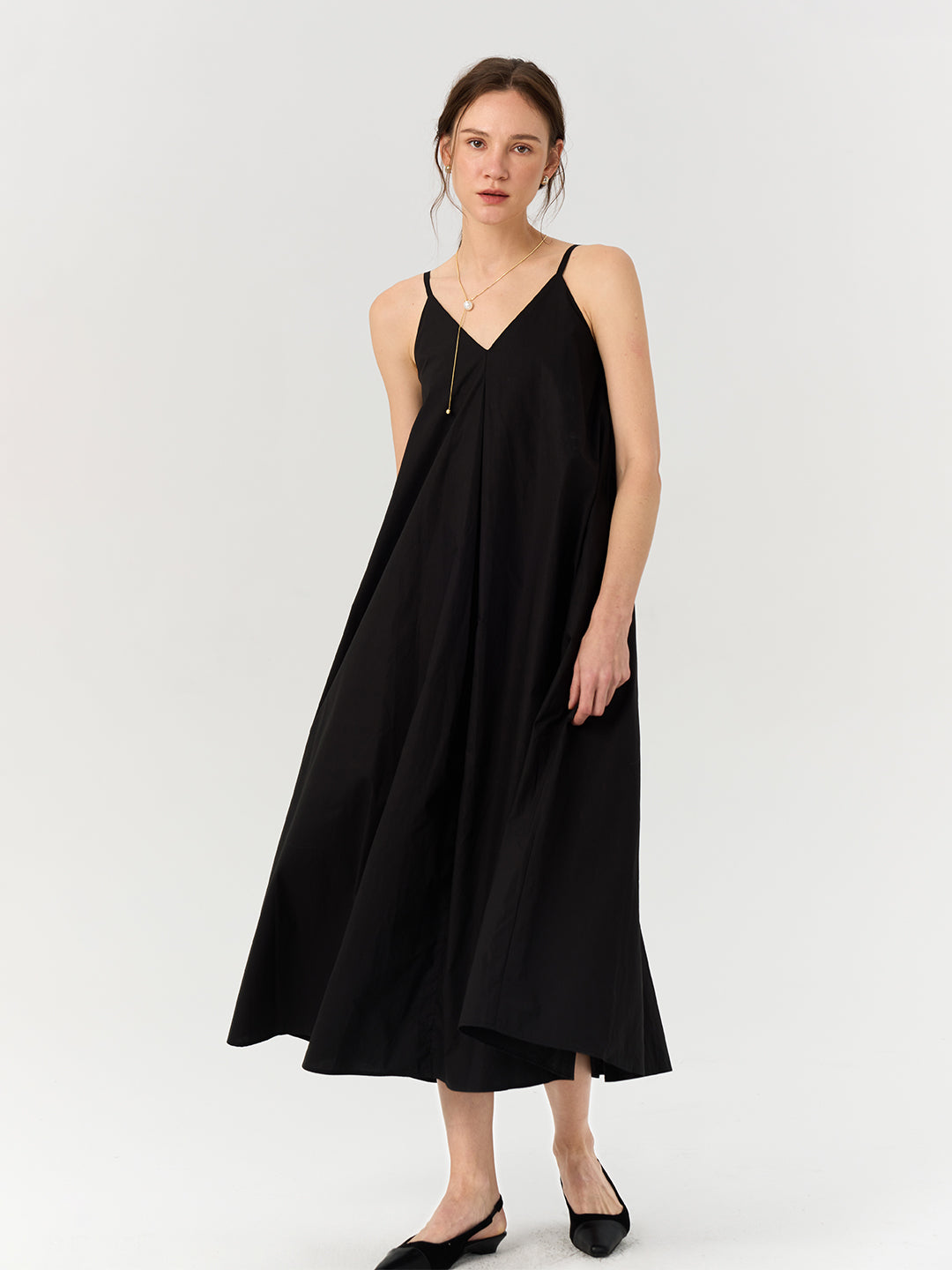 V-Neck Slip Dress