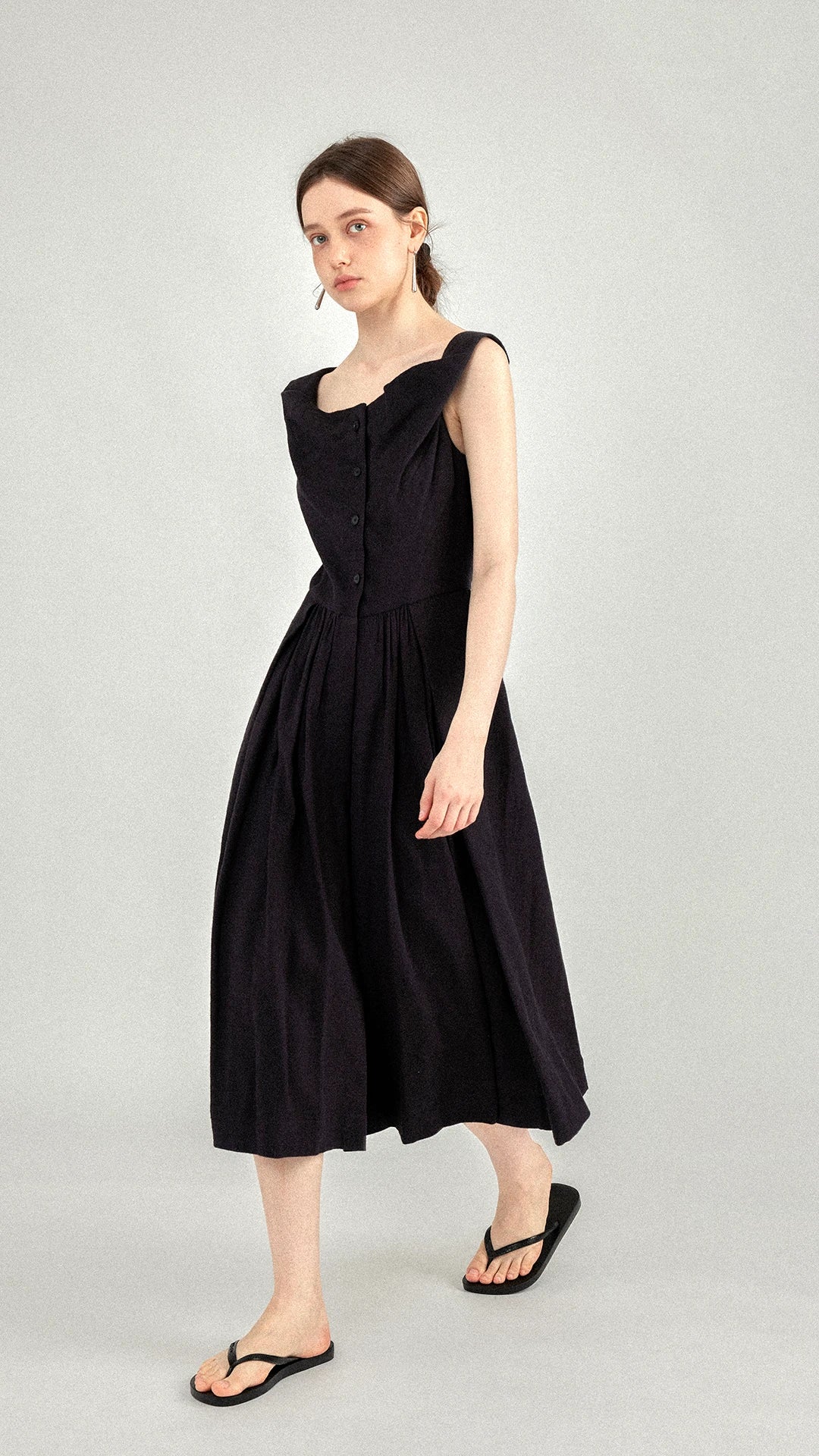 Boat neck black dress audrey hepburn best sale