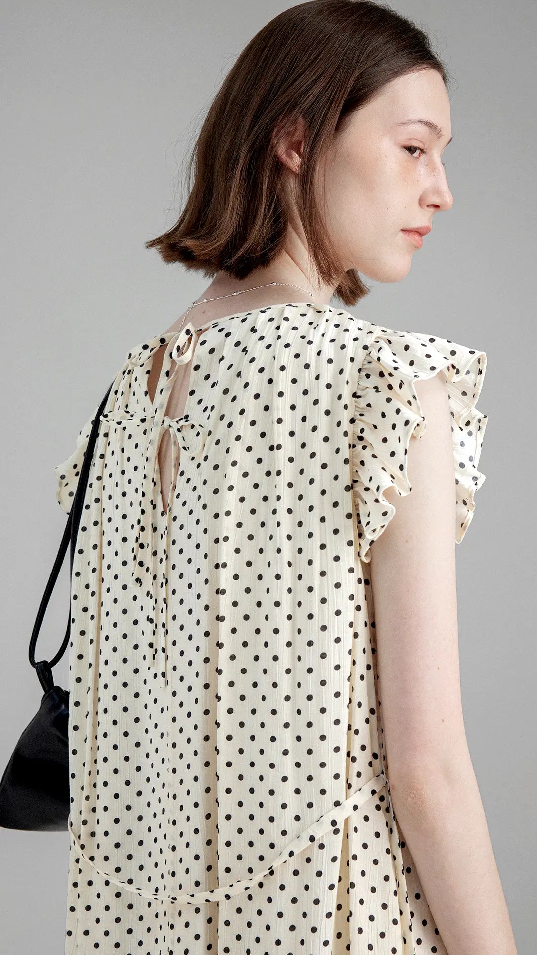 Loose Polka Dot Print Dress