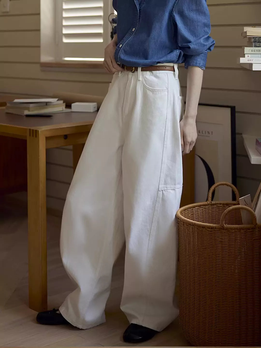 Casual Elegance Luxe Pleated Wide Leg Pants