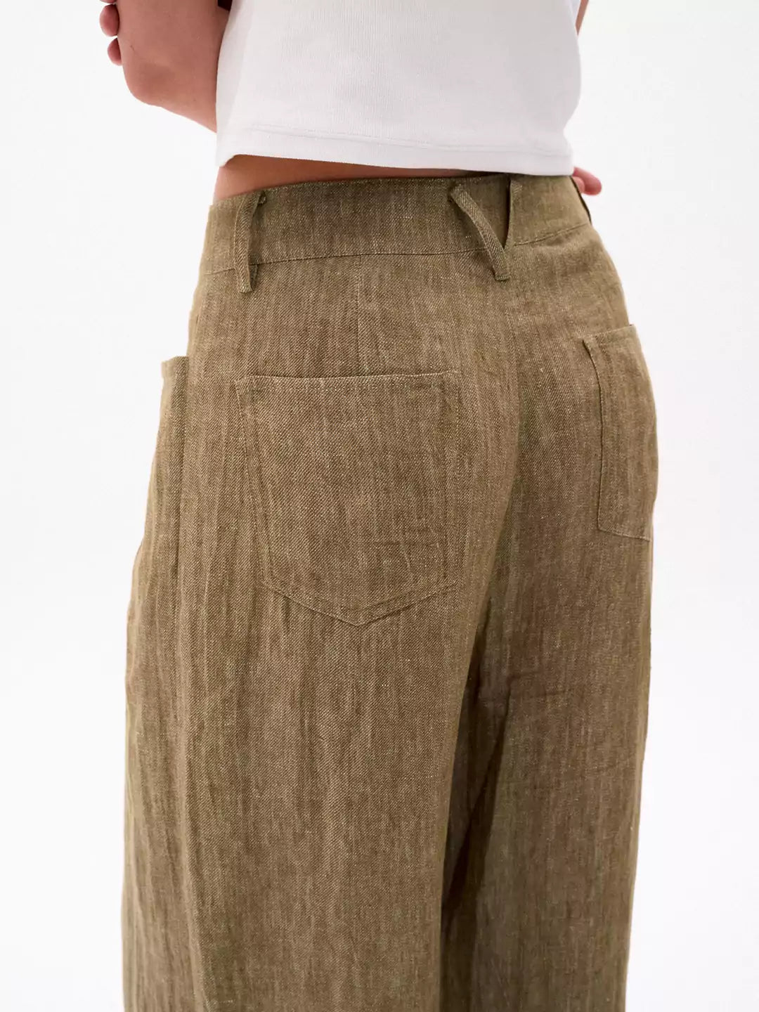 Relaxed Wide-Leg Pants